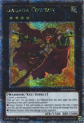 Gagaga Cowboy - RA04-EN064 - Quarter Century Secret Rare - 1st Edition